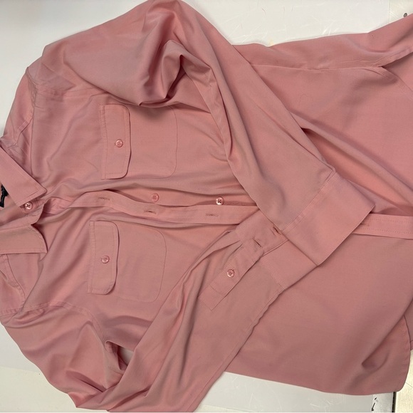 Pink Button Up Blouse - Picture 2 of 11